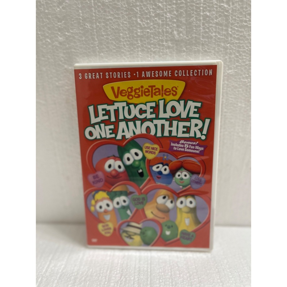 VeggieTales Lettuce Love One Another DVD‎ 3 Great Stories 1 Awesome Collection